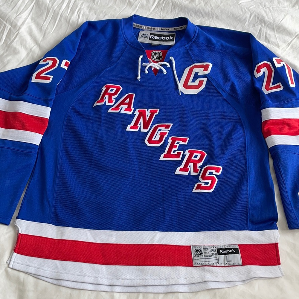 New York Rangers REEBOK McDonagh 27 Jersey Sz L